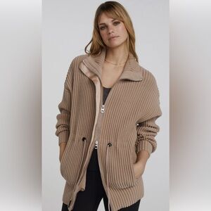 Varley zip Greenfield sweater jacket